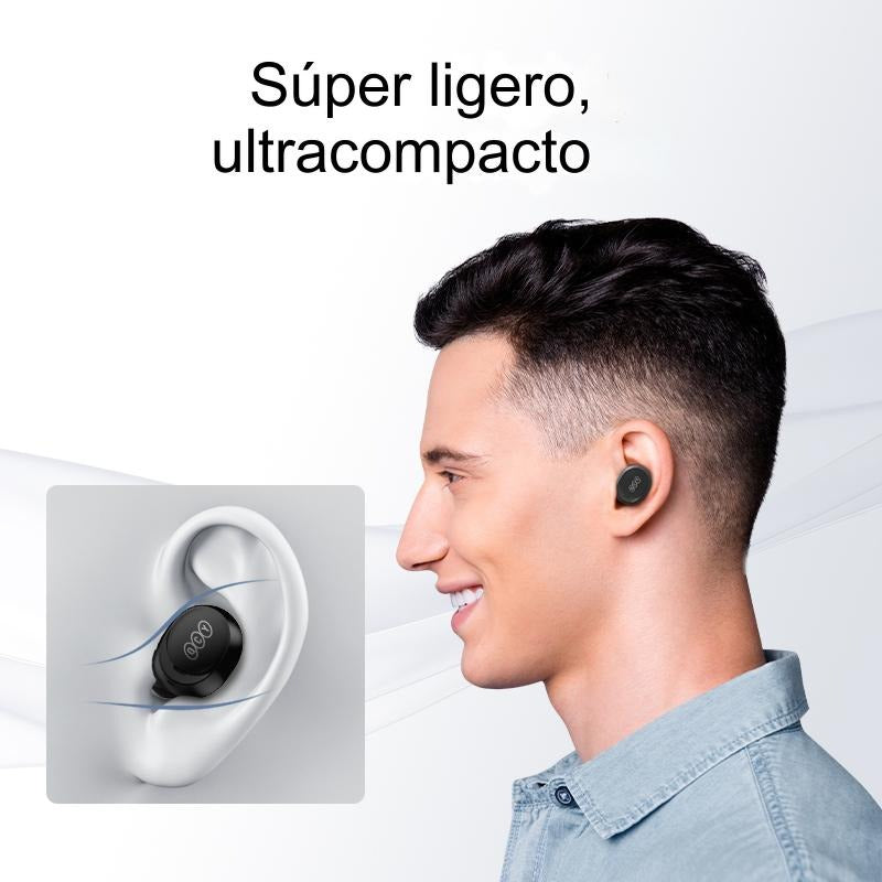 Audífonos Inalámbricos QCY T27 Arcbuds Lite Bluetooth 30 Horas de Batería