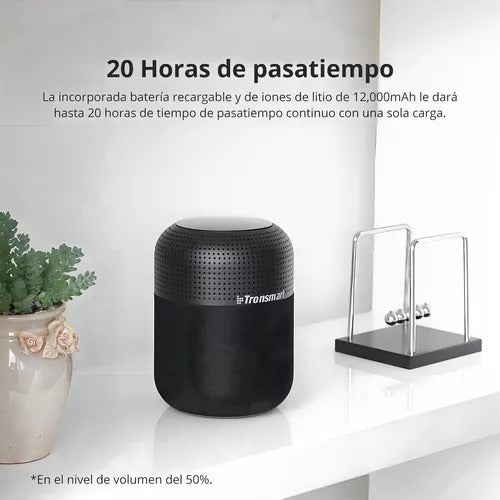 Parlante Tronsmart Element T6 Max 60w Bluetooth Negro