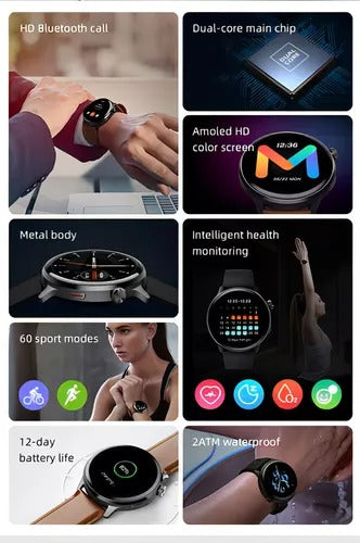 Smartwatch Mibro Watch Lite 2 Marrón