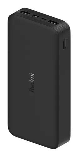 Xiaomi Redmi Power Bank 18w 20000 Mah Negro Carga Rapida
