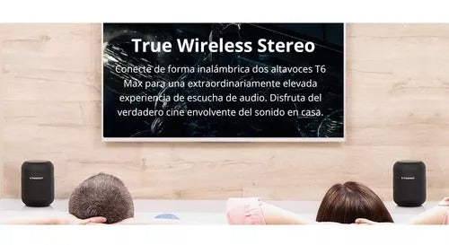 Parlante Tronsmart Element T6 Max 60w Bluetooth Negro