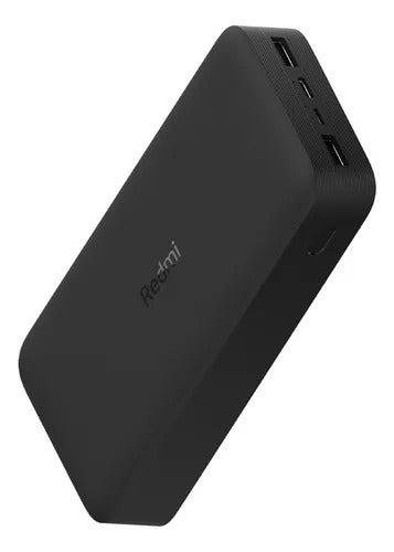 Xiaomi Redmi Power Bank 18w 20000 Mah Negro Carga Rapida
