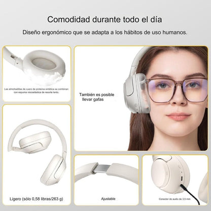 Audífonos QCY H3 ANC Inalámbricos con Cancelación Activa De Ruido 70 Horas De Reproducción