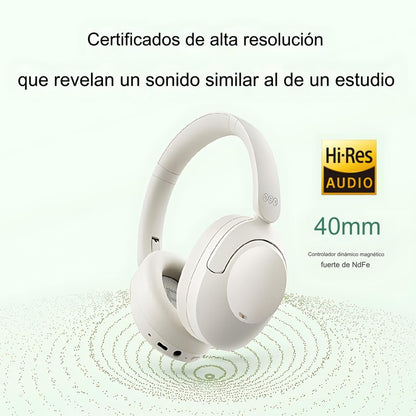 Audífonos Qcy H4 ANC Inalámbricos con Cancelación De Ruido 80 Horas De Batería