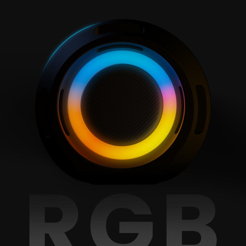 Parlante HiFuture GRAVITY Bluetooth IPX7, Hasta 8 Horas con luces Led RGB
