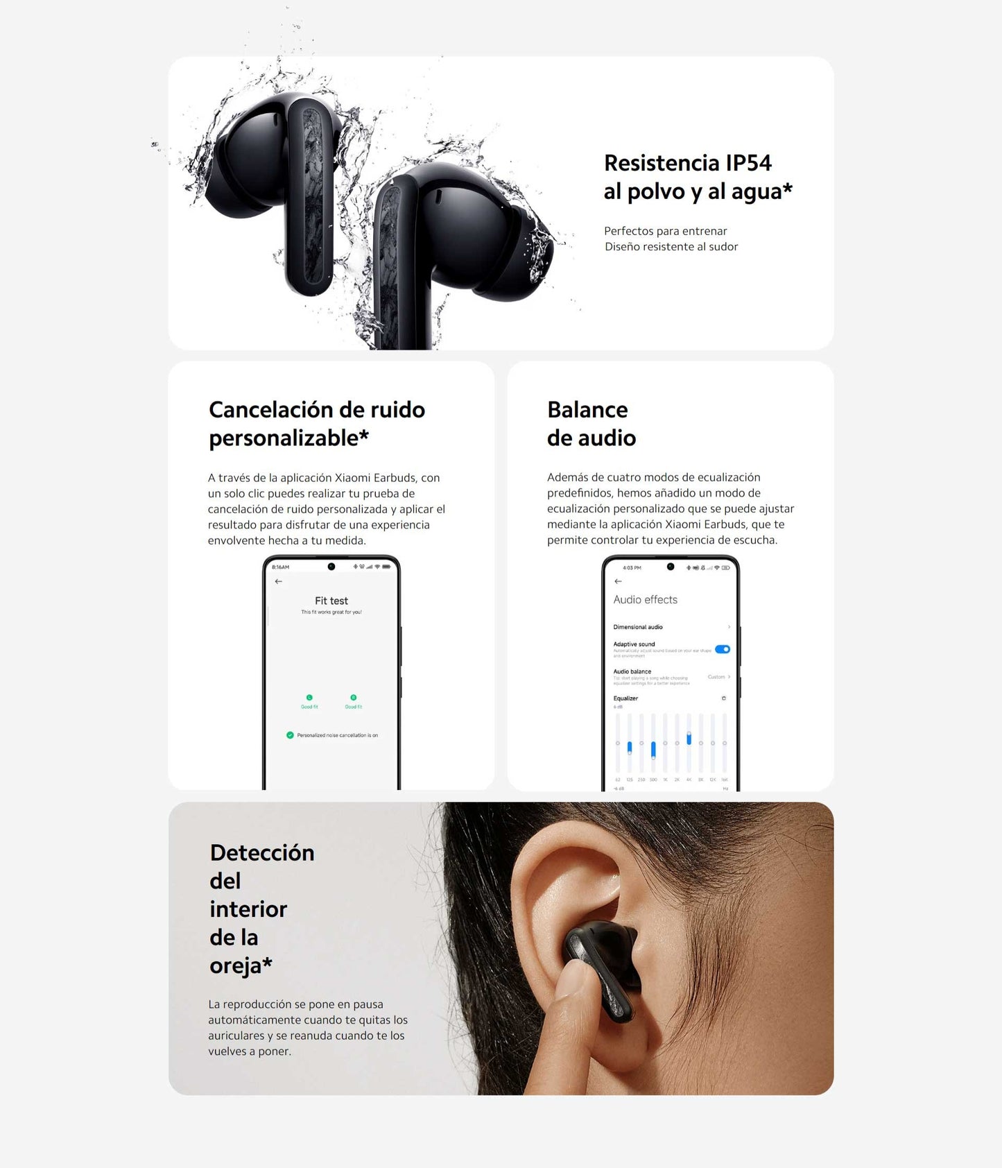 Audifonos Xiaomi Redmi Buds 5 Pro Bluetooth con Cancelacion de Ruido