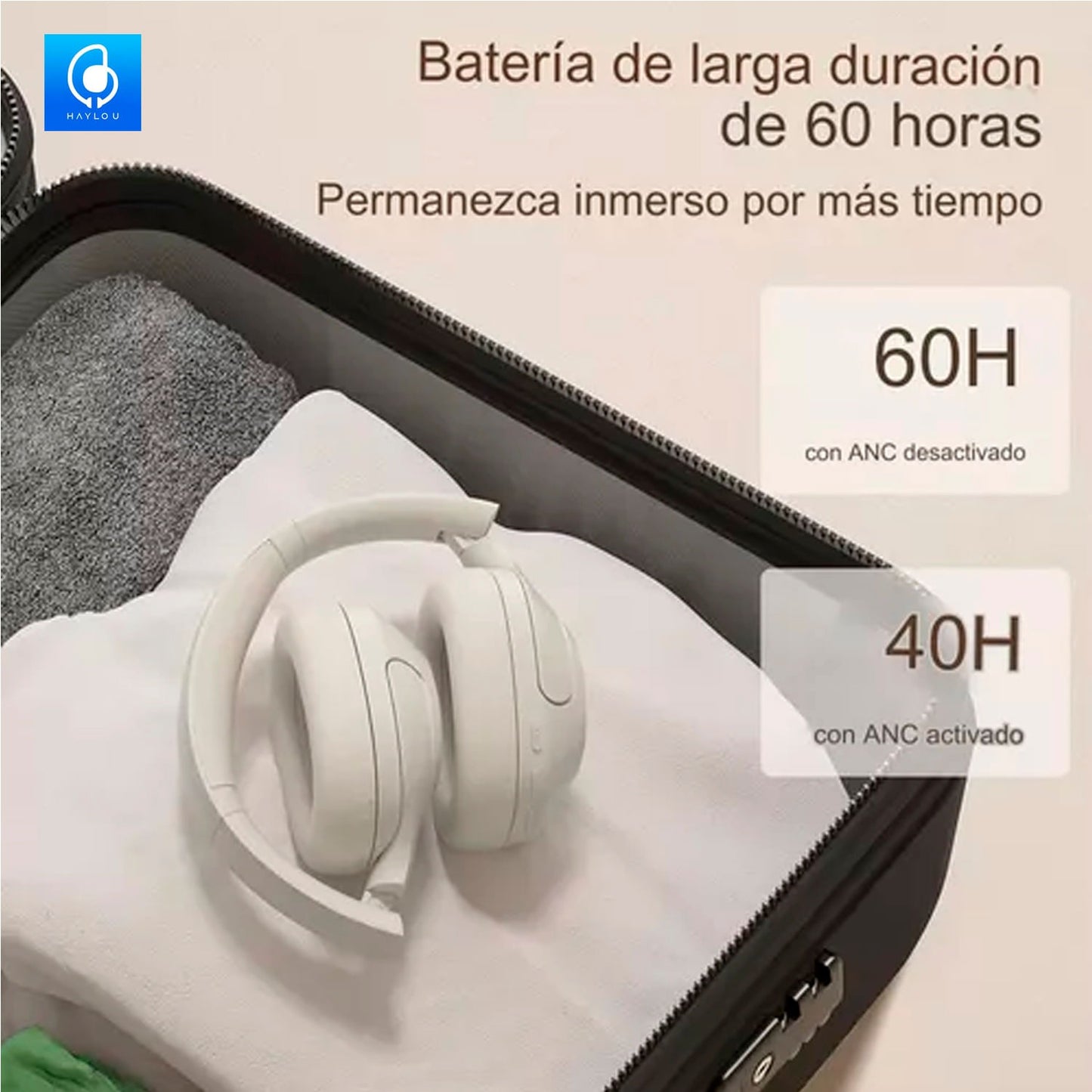Audífonos Inalámbricos Haylou S35 ANC con Cancelación de Ruido