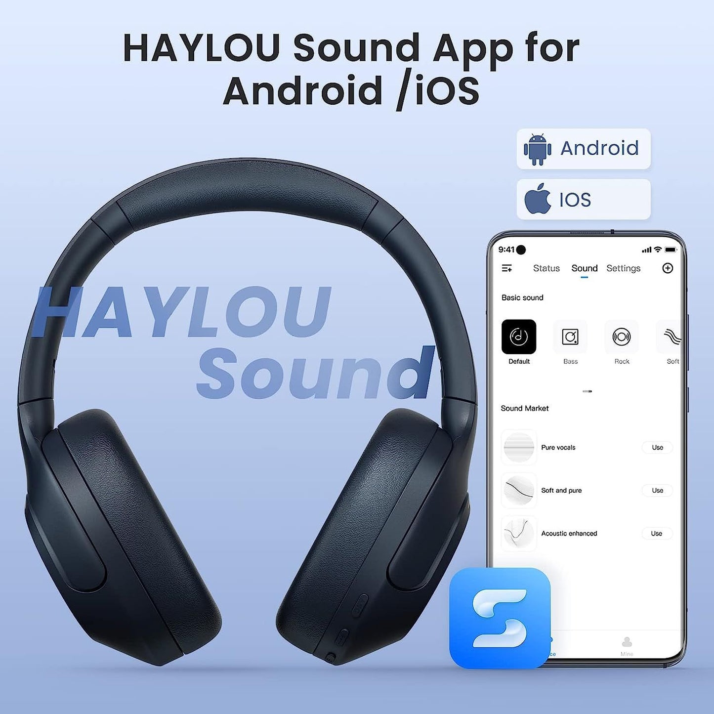 Audífonos Inalámbricos Haylou S35 ANC con Cancelación de Ruido