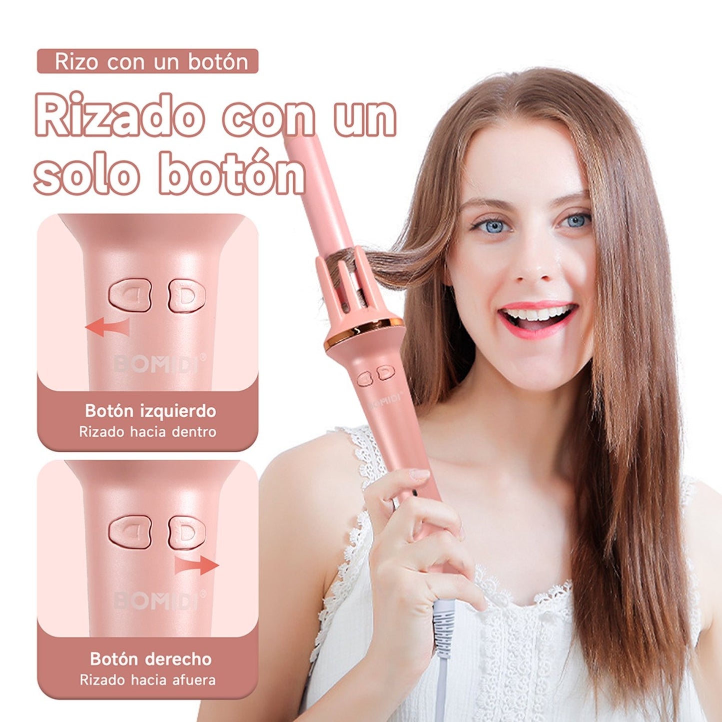 Rizador Automático de Cabello Bomidi HC02