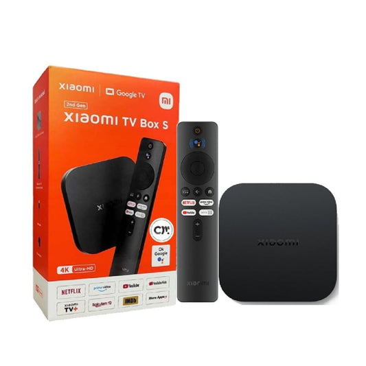 Xiaomi Mi TV BOX S 2da Gen Android TV Negro