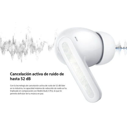 Audifonos Xiaomi Redmi Buds 5 Pro Bluetooth con Cancelacion de Ruido