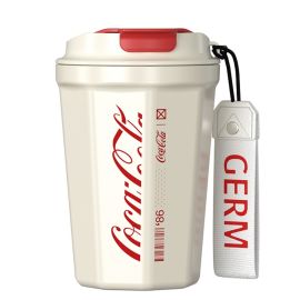Vaso Térmico Diamond Coca-Cola x Germ | Blanco | 390ml/13 Oz
